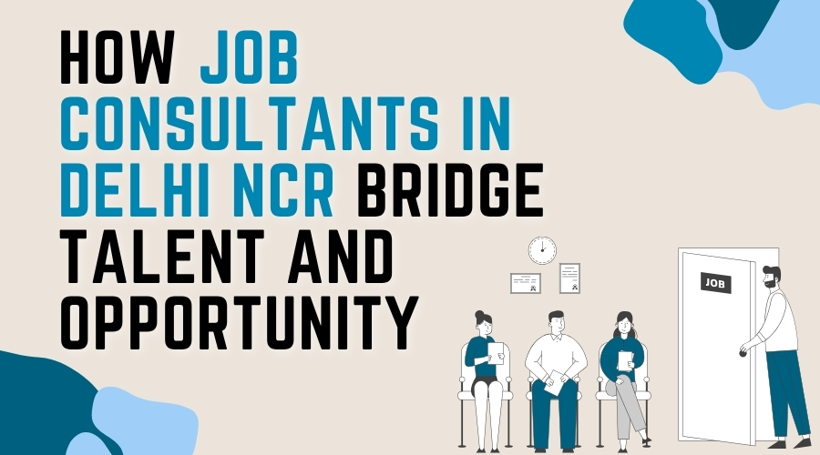 How Job Consultants in Delhi NCR Bridge Talent and Opportunity