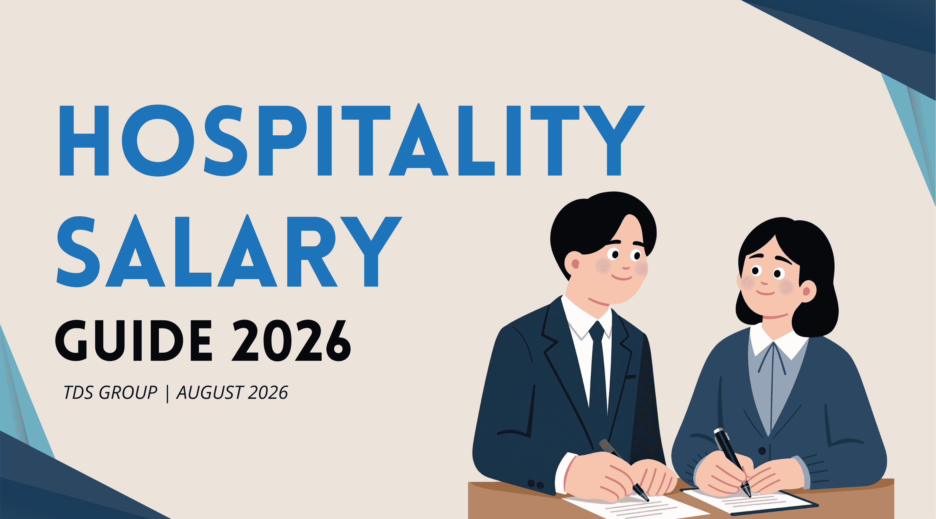 Hospitality salary in India for 2026, role by role: front office, housekeeping, chef and hotel manager pay, city variance, and real placement data from TDS Group.